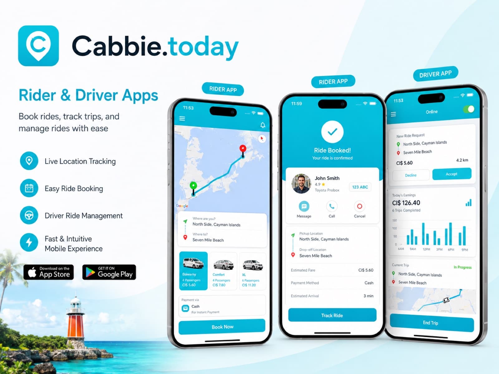 Cabbie.today app showcase